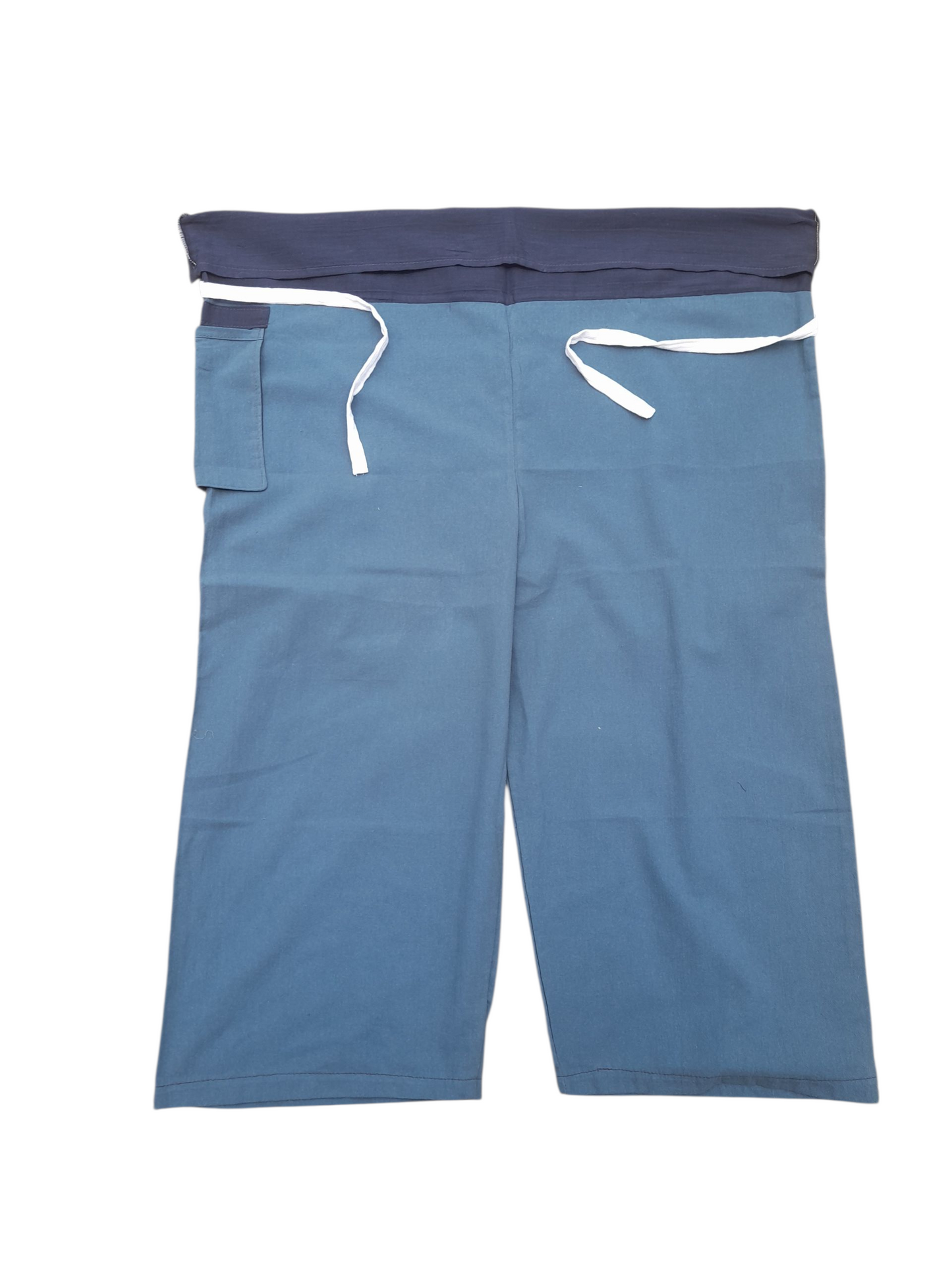 Two tones wrap pants