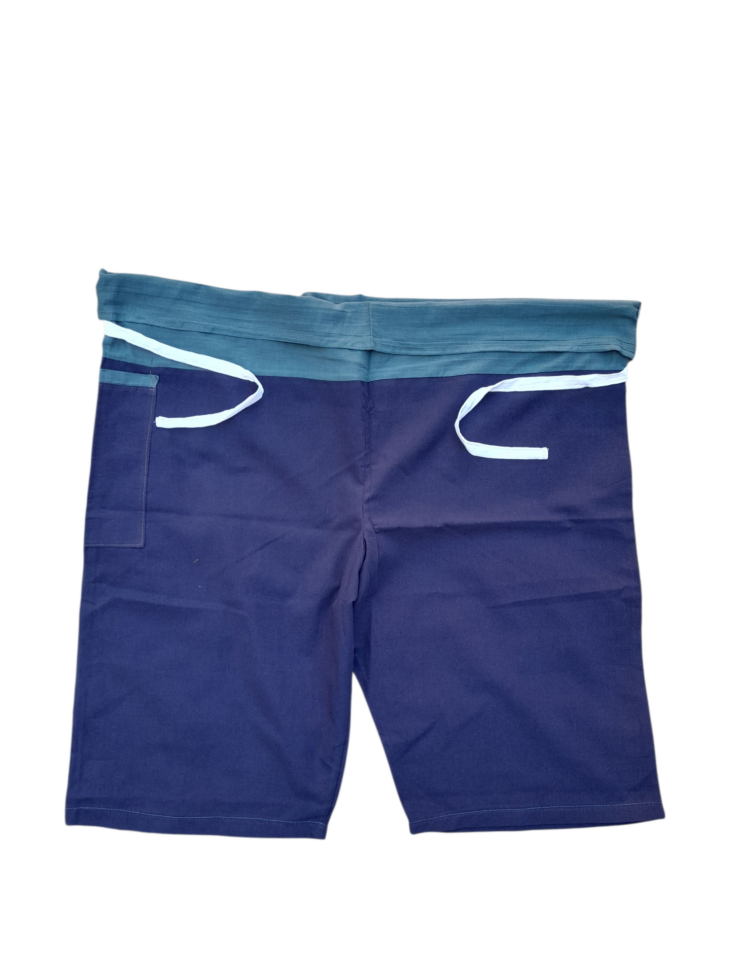 3/4 two tones wrap pants (Copy)