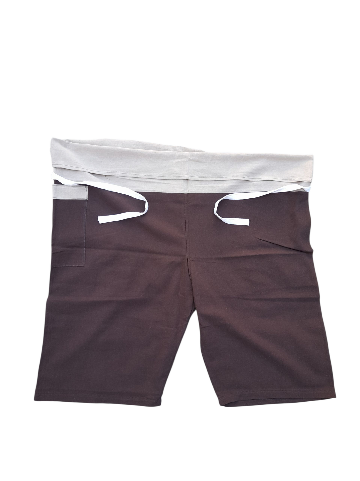 3/4 two tones wrap pants (Copy)