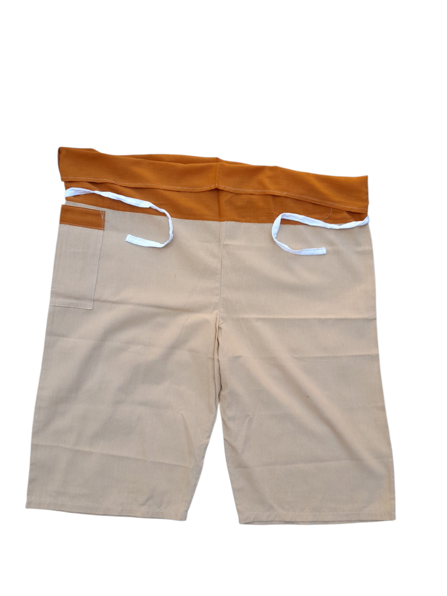 3/4 two tones wrap pants (Copy)
