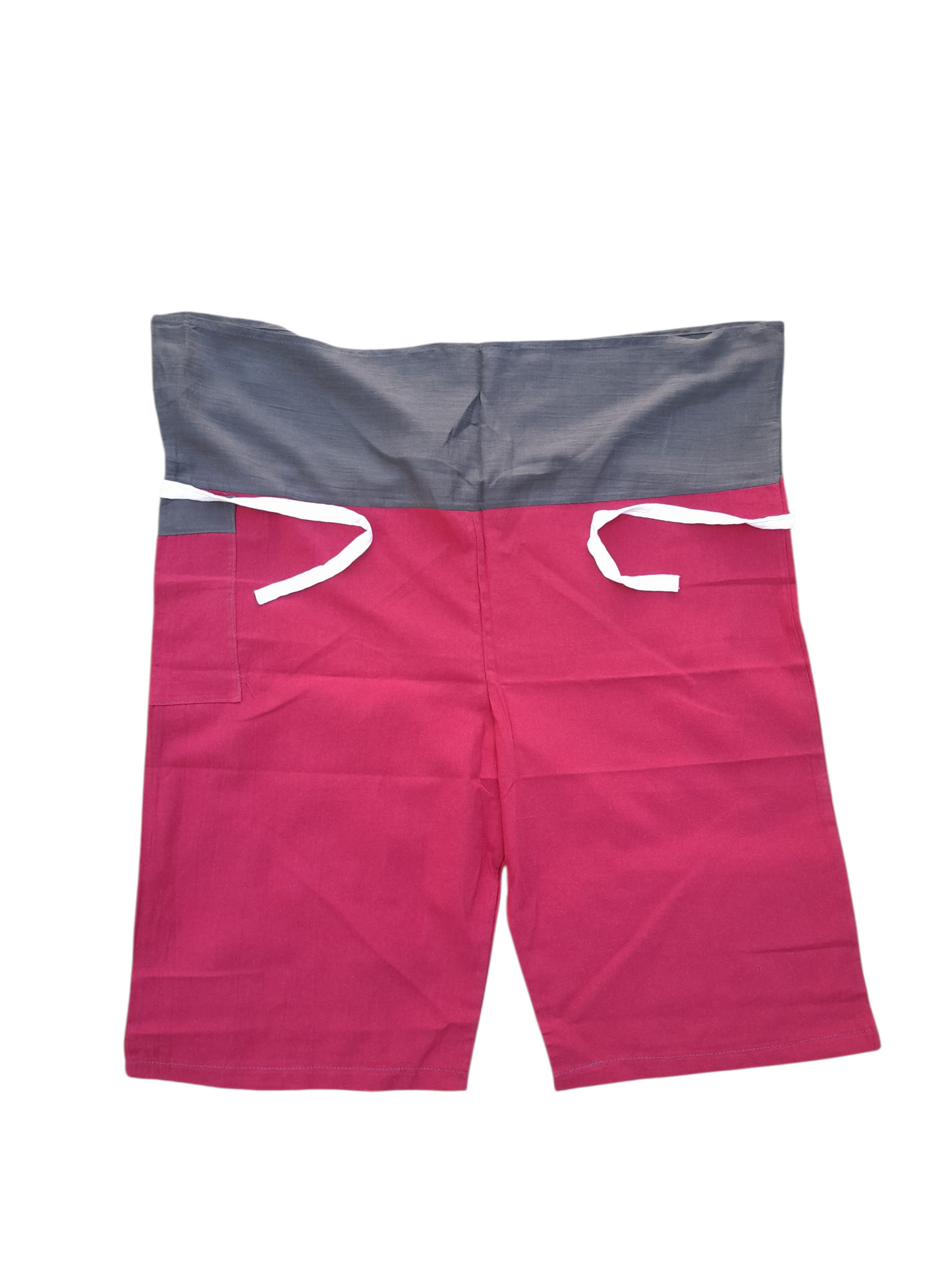 3/4 two tones wrap pants (Copy)