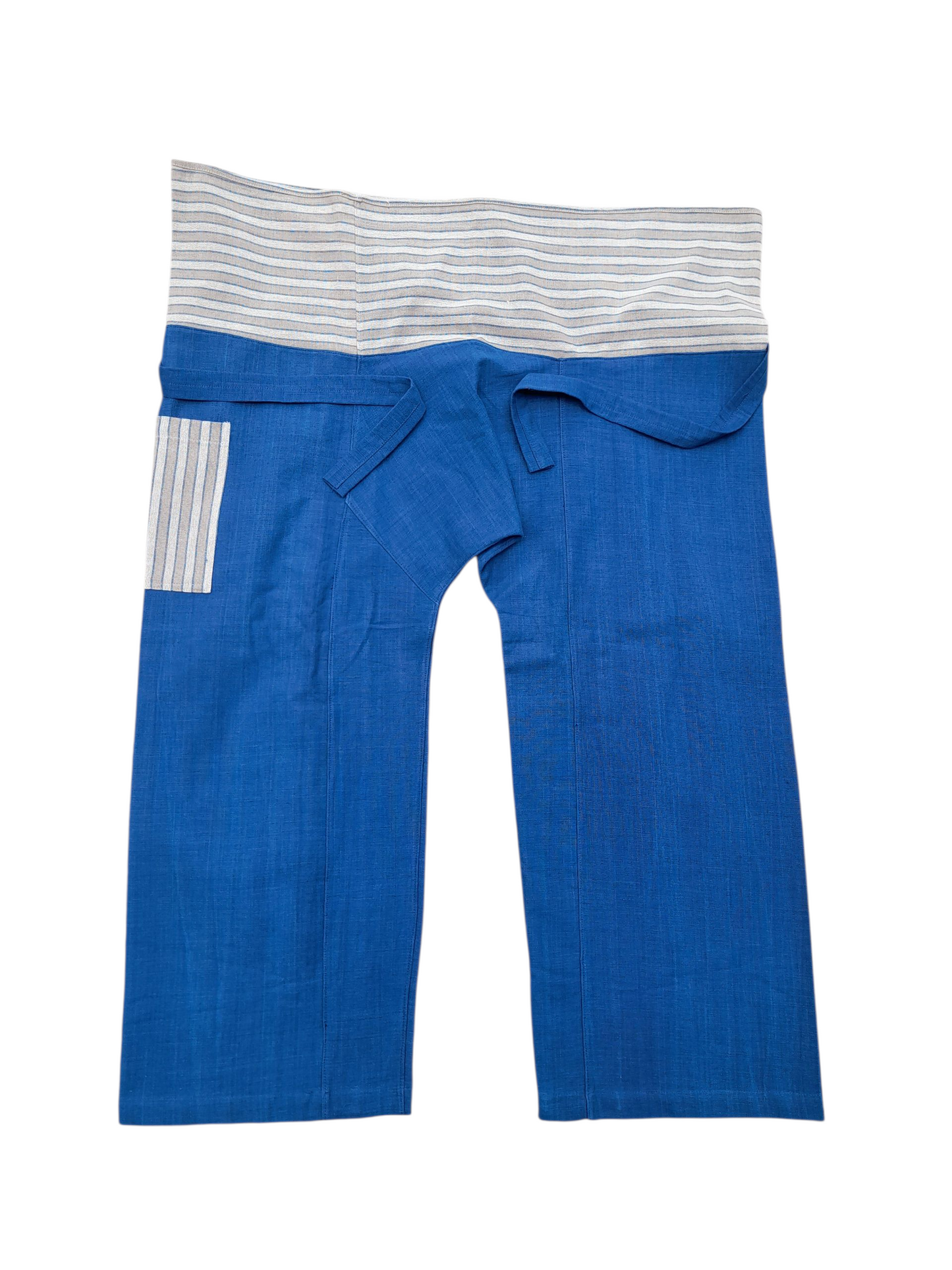 Two tones wrap pants