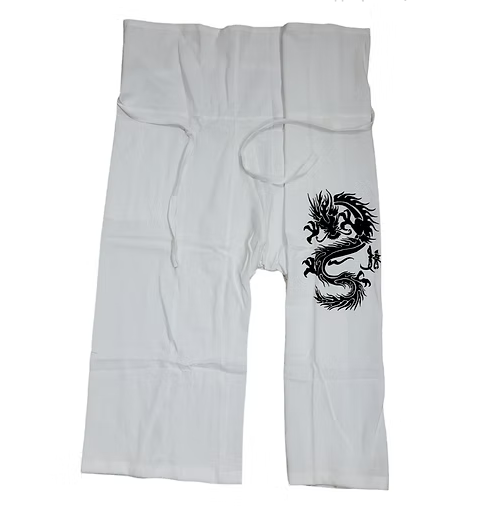Dragon wrap pants