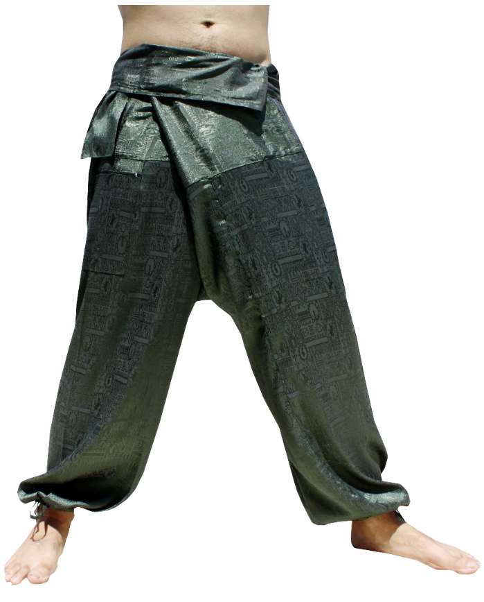 Silk Thai pants