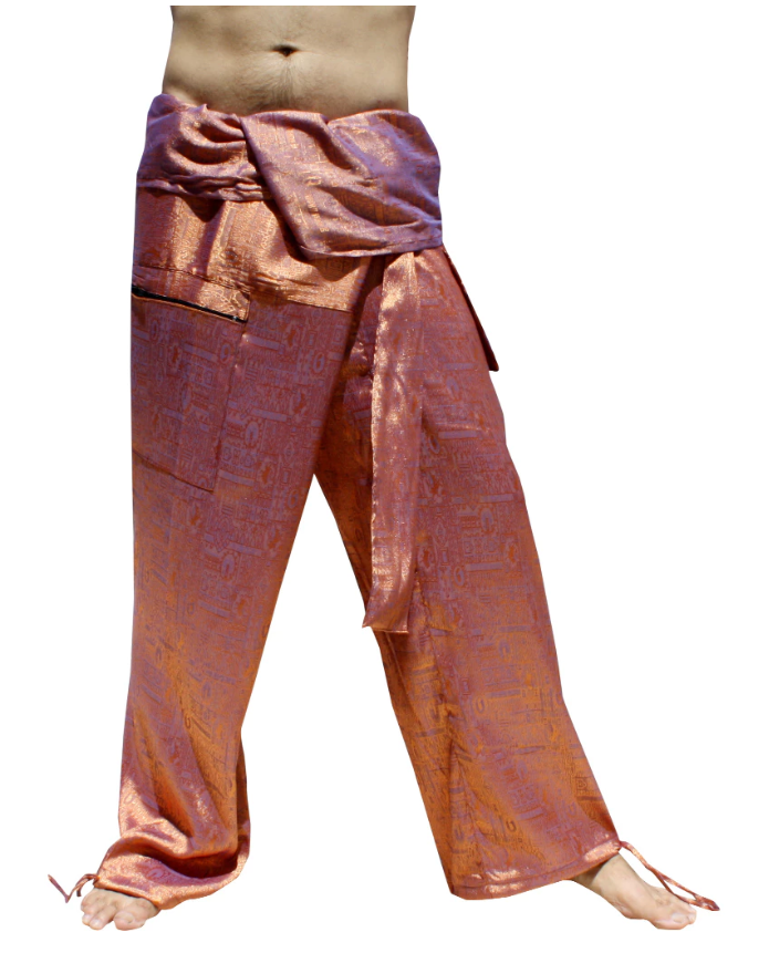 Silk Thai pants