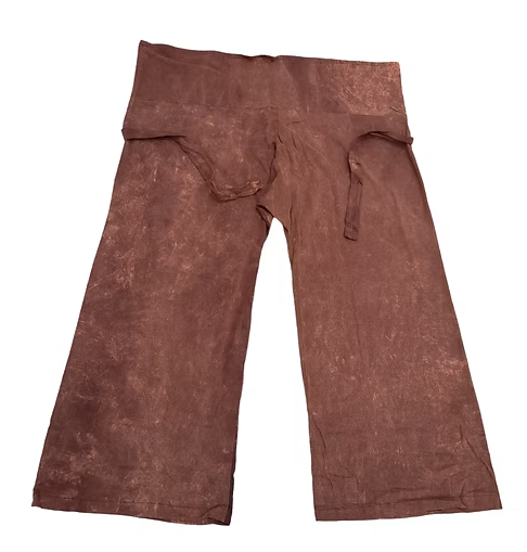 Stonewash fisherman pants