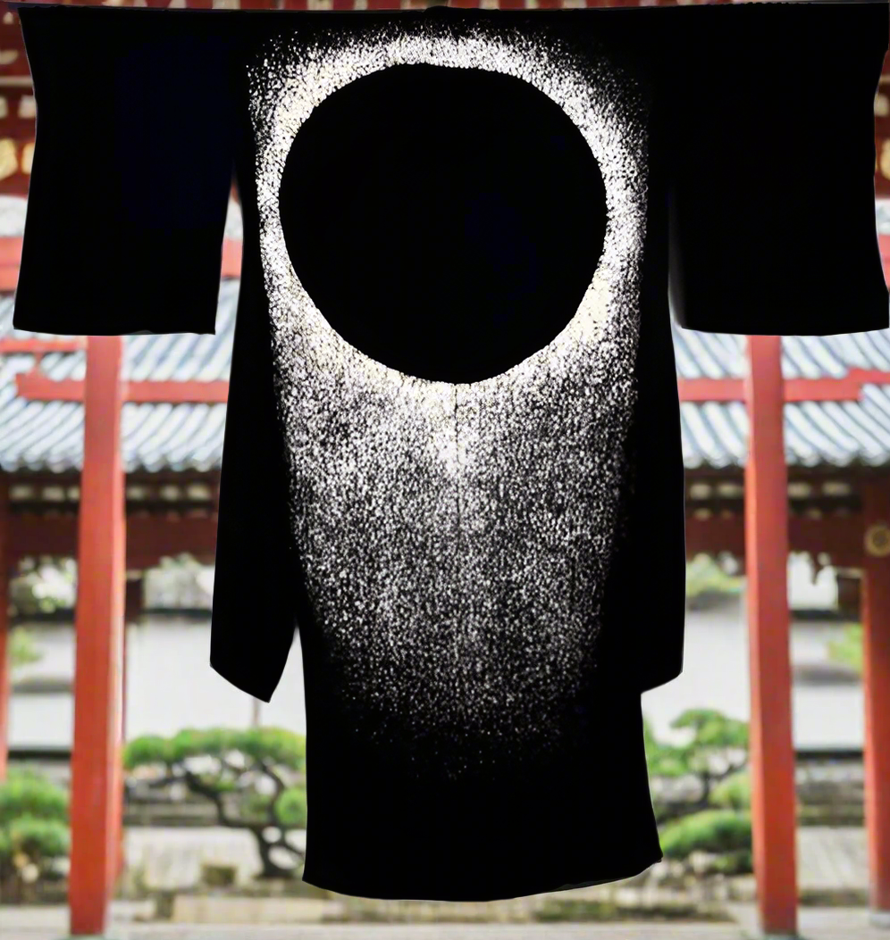 Kimono samui wide sleeves