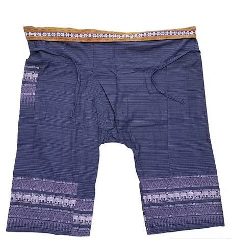Ethnic wrap pants
