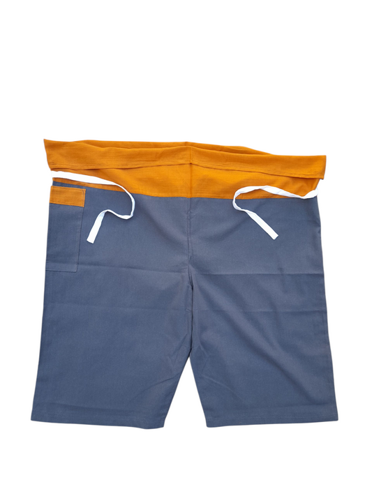 3/4 two tones wrap pants (Copy)