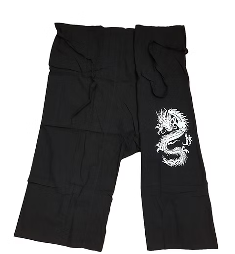 Dragon wrap pants