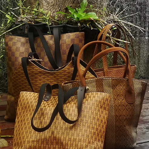 Natural Bags From Rubber Tree
